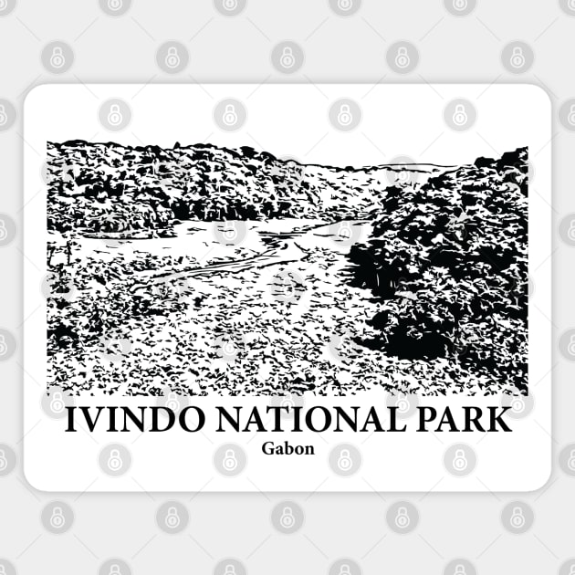 Ivindo National Park - Gabon Magnet by Lakeric